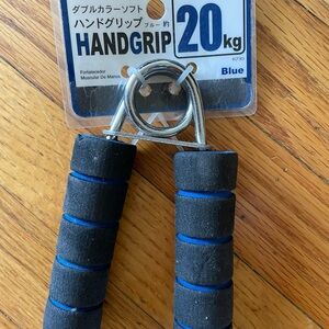 Hand Grip Strengthener 20kg - Blue & Black Foam Handles